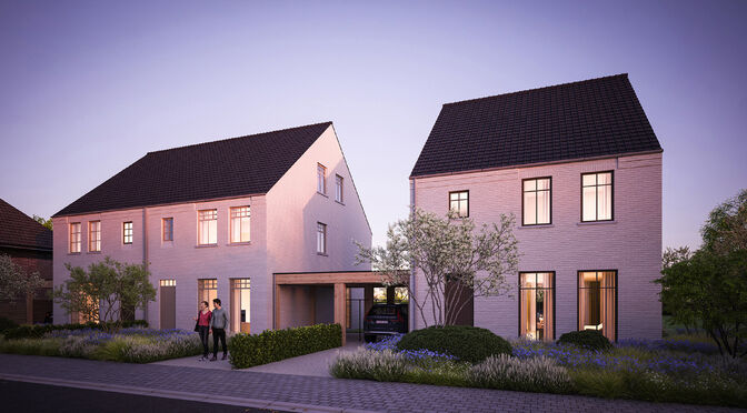 Woningen Schabbertenstraat, Maasmechelen in Maasmechelen