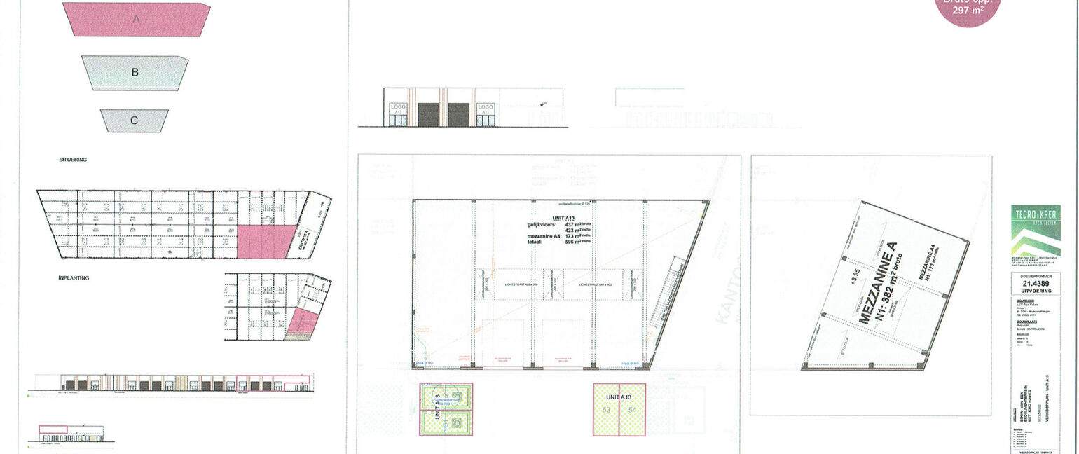Kantoren & magazijn te koop in Sint-Truiden